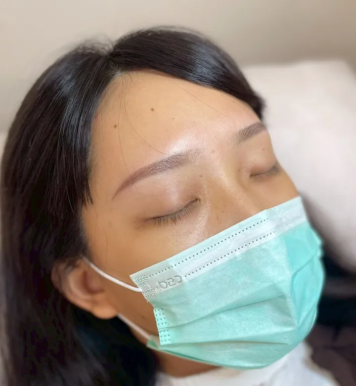韓式定妝眉作品 — 精緻飽和妝感